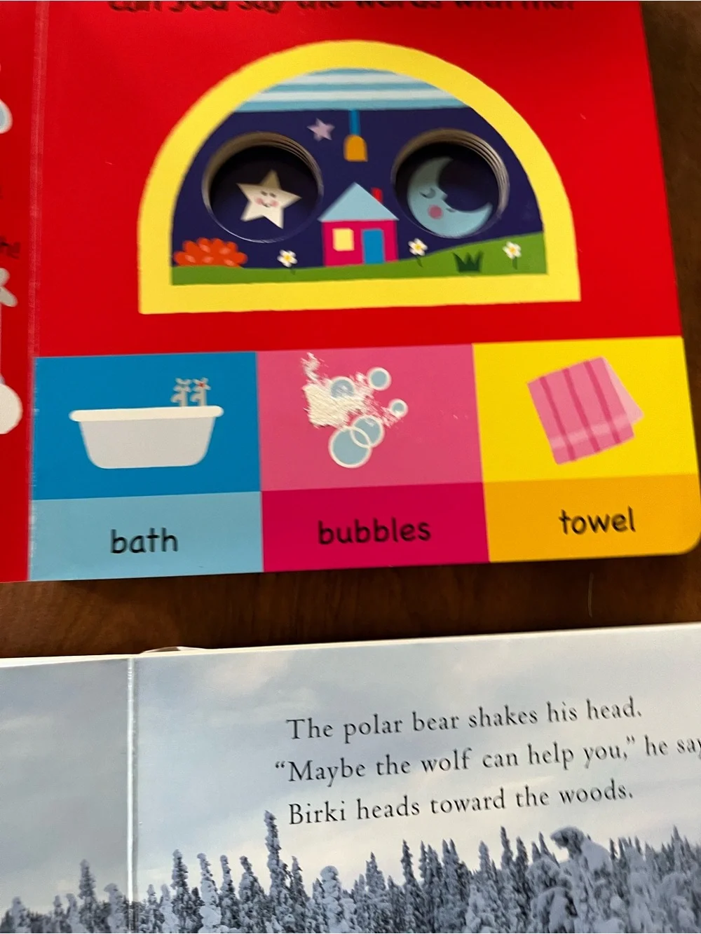 Three different books